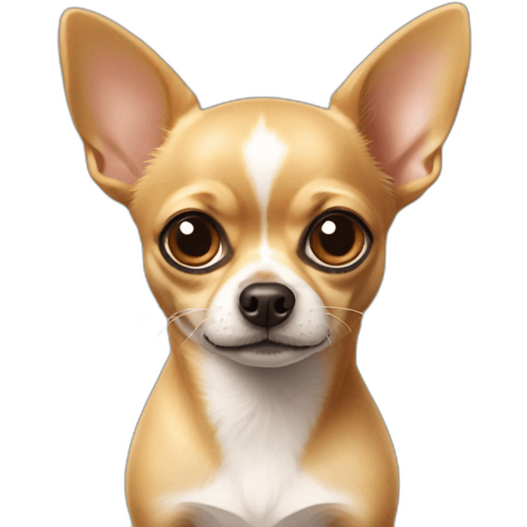 chihuahua with limp ears emoji