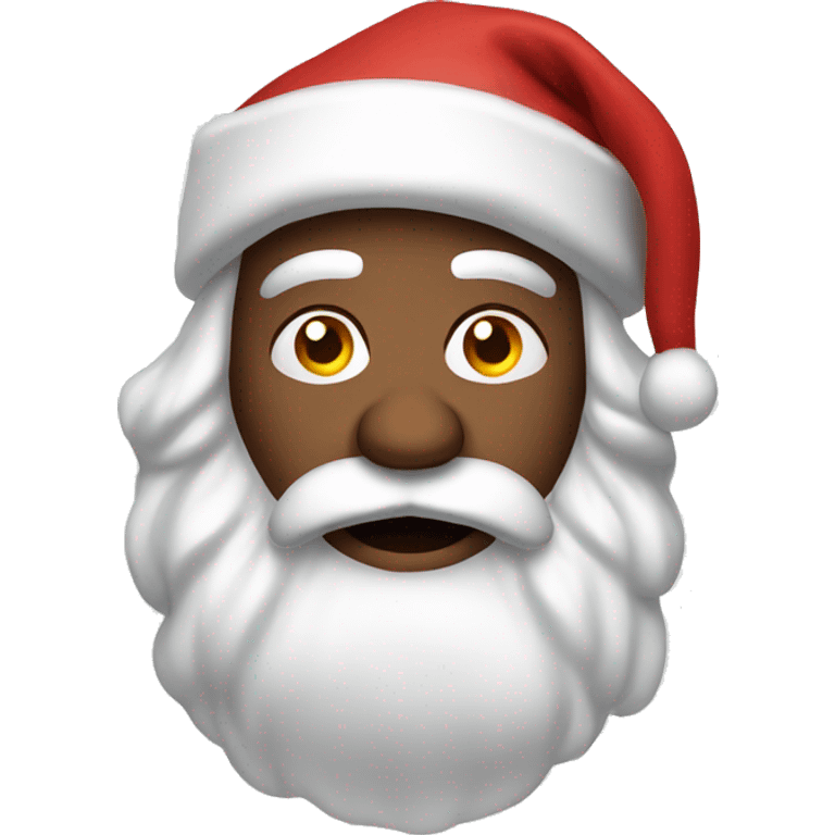 Cold Santa Claus  emoji