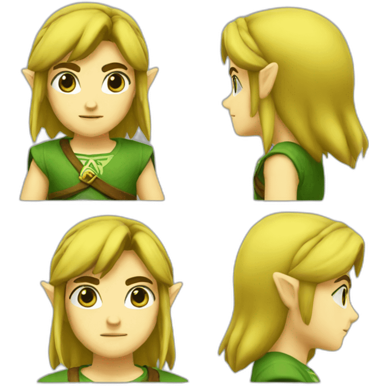 Zelda link emoji