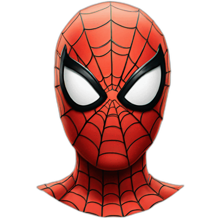 spider mans face emoji