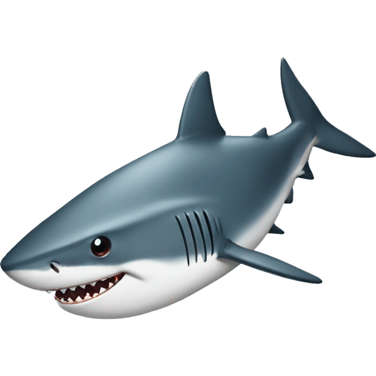 A shark emoji