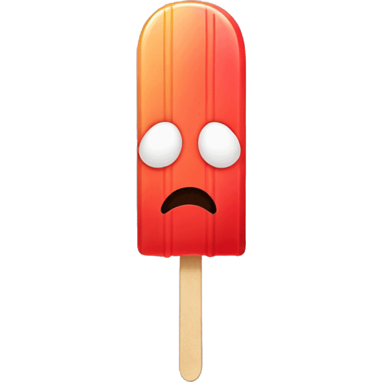 popsicle with no face emoji