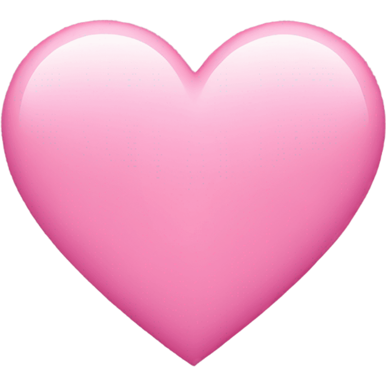 Pink heart  emoji