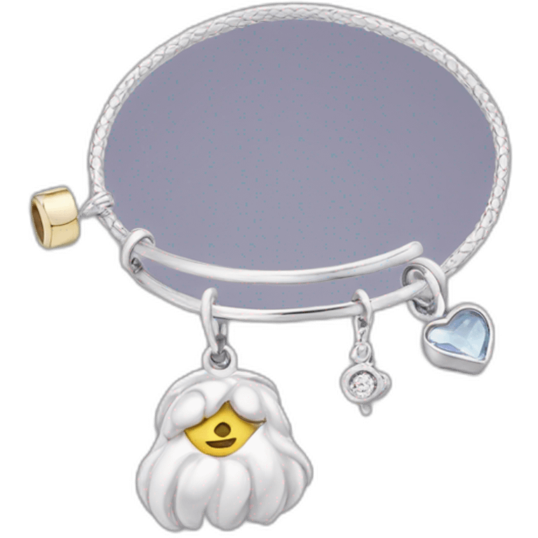 pandora with charm emoji