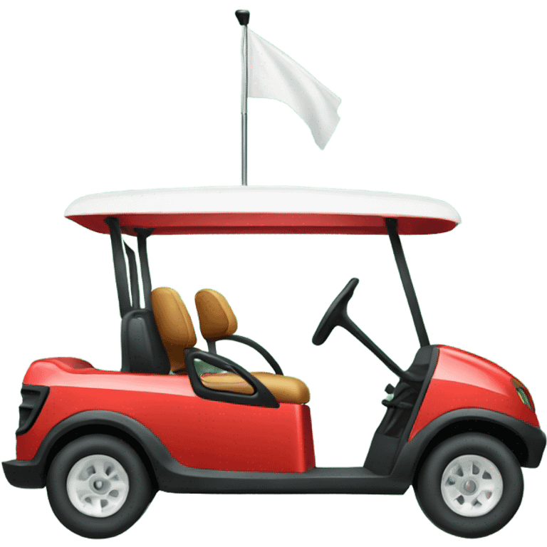 Golf cart emoji