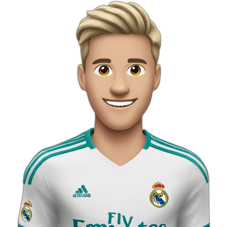 Jude Bellingham cellebrating a goal real madrid emoji