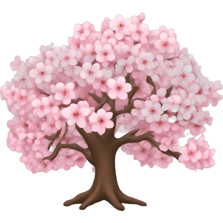 a cherry blossom tree emoji