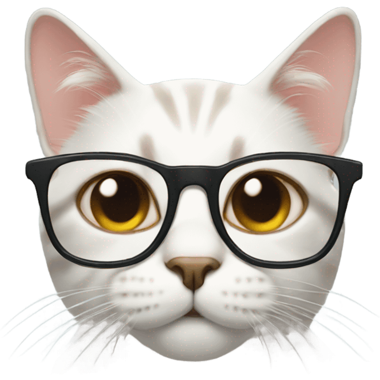 cat with glasses emoji