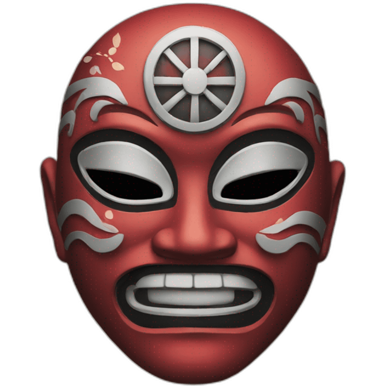 Japan mask tattoo emoji