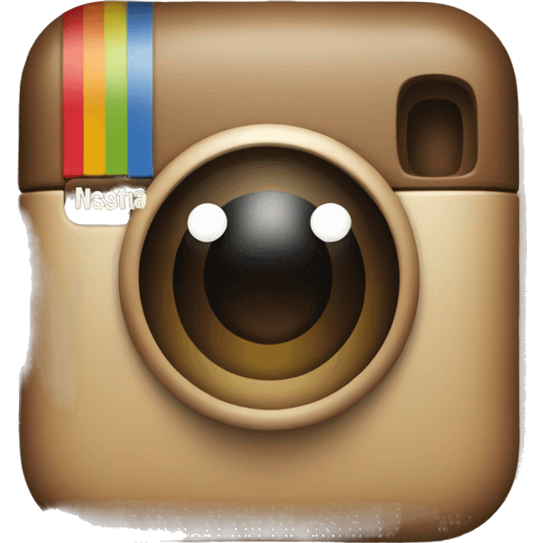 Actual Instagram logo emoji