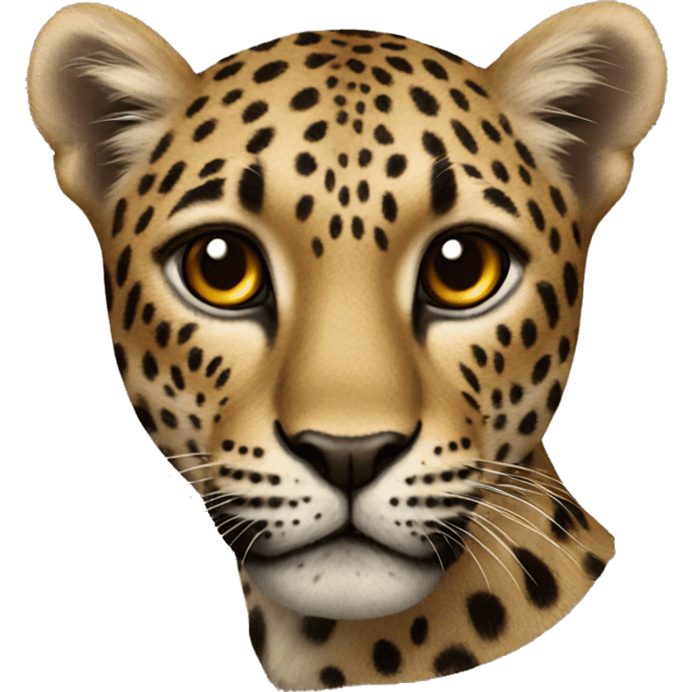 cuore leopardato  emoji