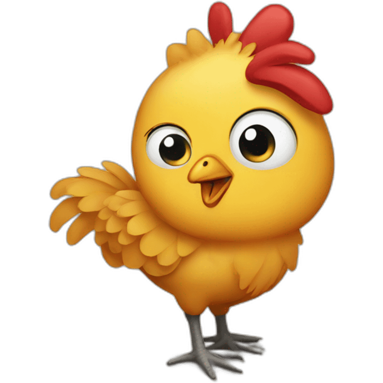 chicken emoji