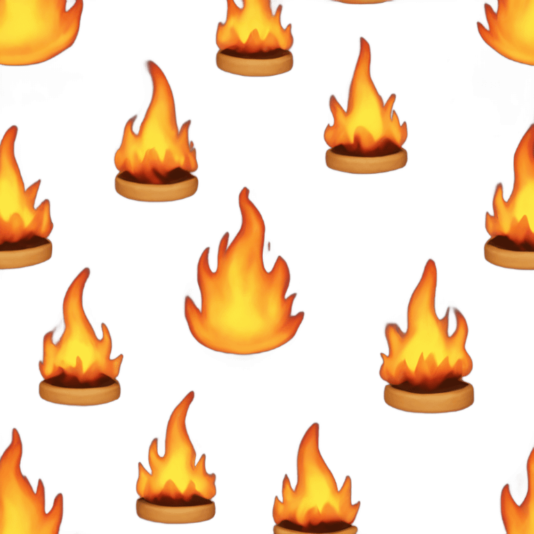 Fire burning photos emoji