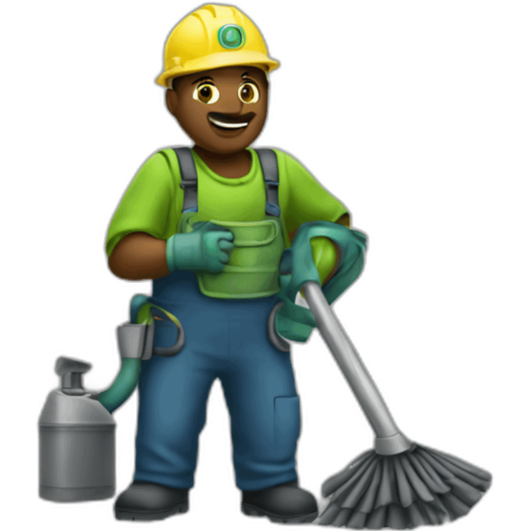 Sewer cleaner emoji