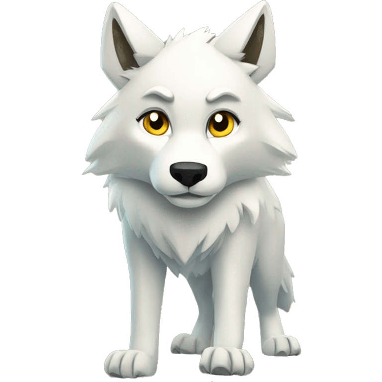 Animal-Jam-Arctic-Wolf full body emoji