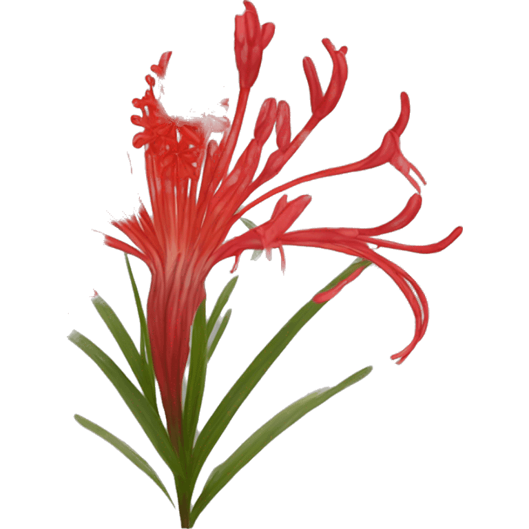 Red lycoris emoji