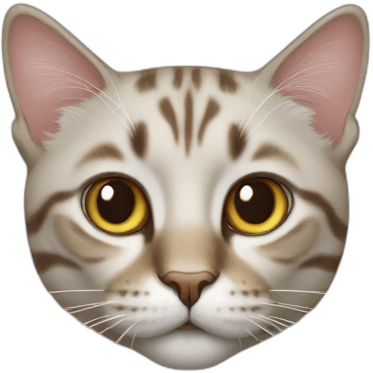 Realistic cat emoji