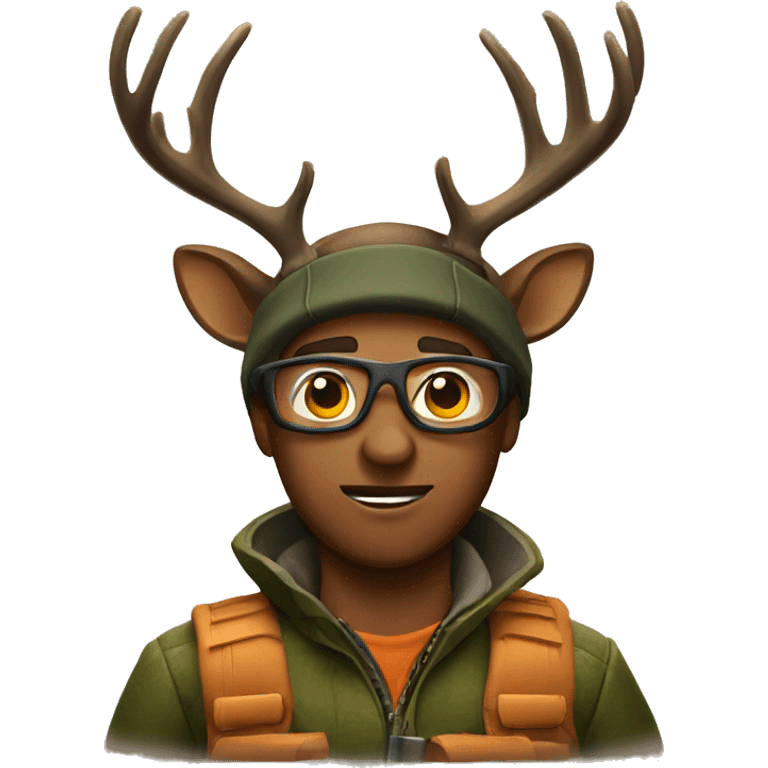 Deer hunter emoji