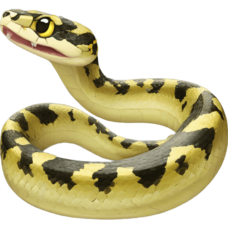 snake python language emoji