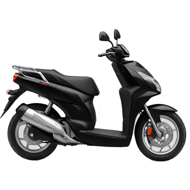 Motorino Honda SH125 nero  emoji