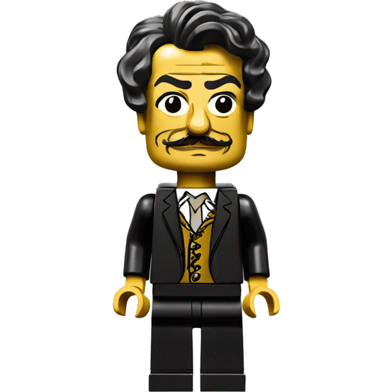 salvador dali lego full body emoji