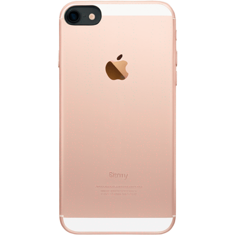 iPhone Rose Gold emoji