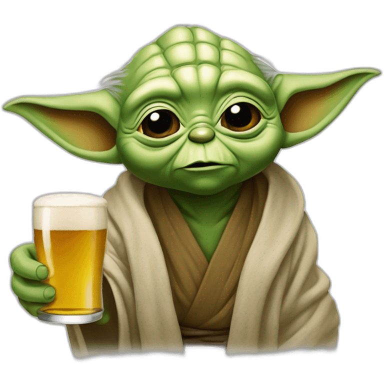 Yoda bière emoji