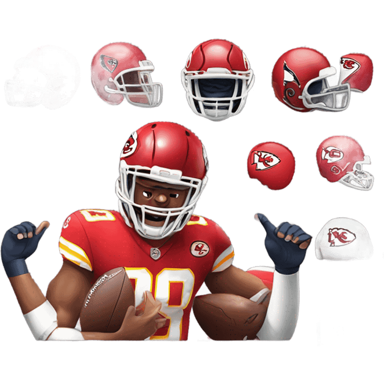 Kansas City Chiefs, Chris Jones crushing Houston Texans quarterback emoji