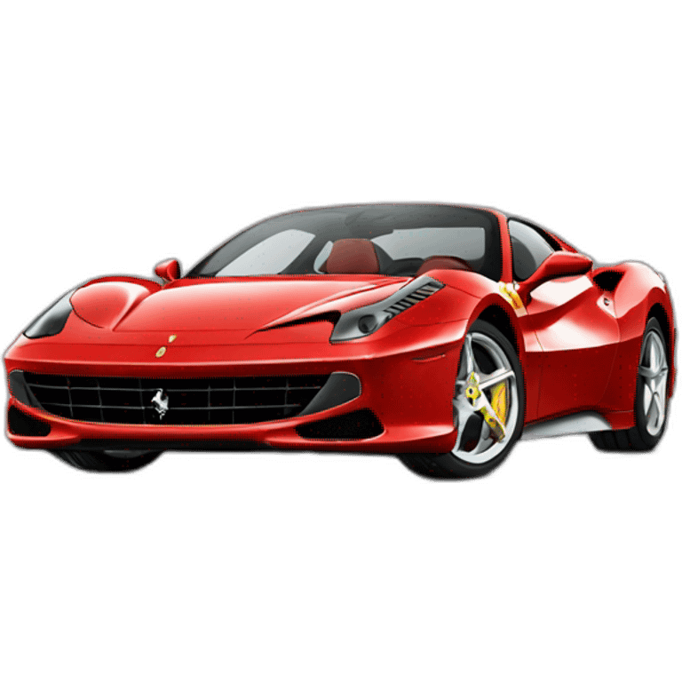 ferrari car emoji