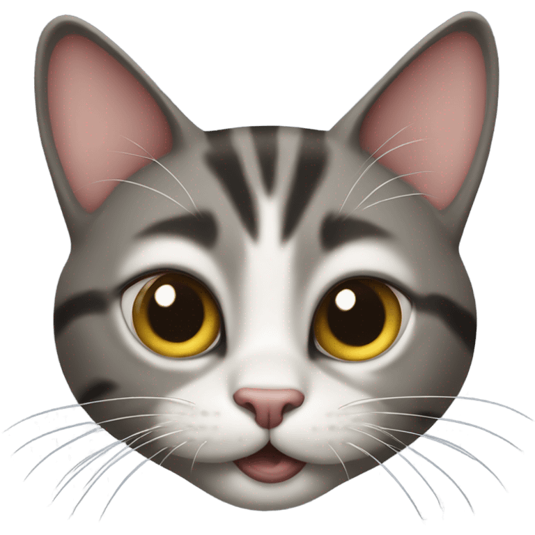 Funny cat emoji