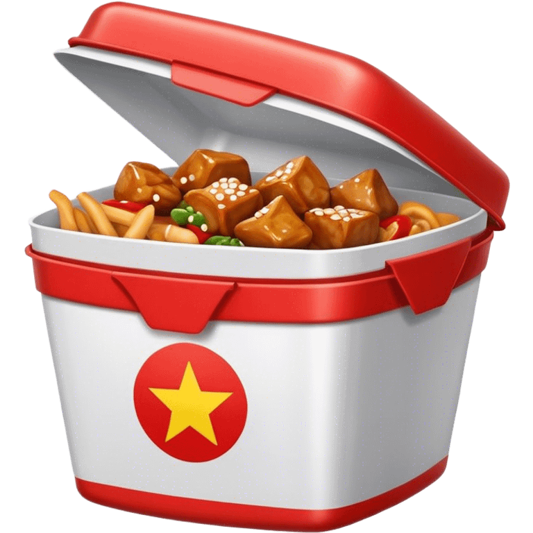 Chinese food take out emoji