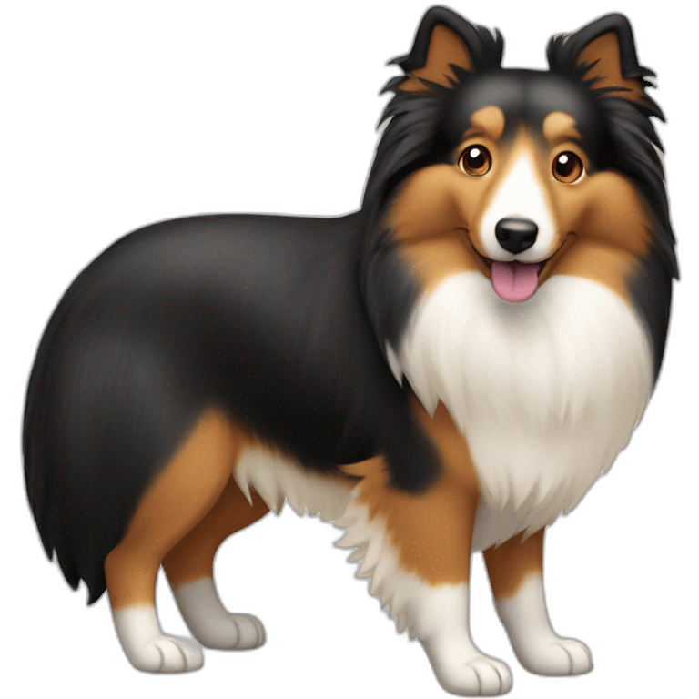 Shetland sheepdog emoji