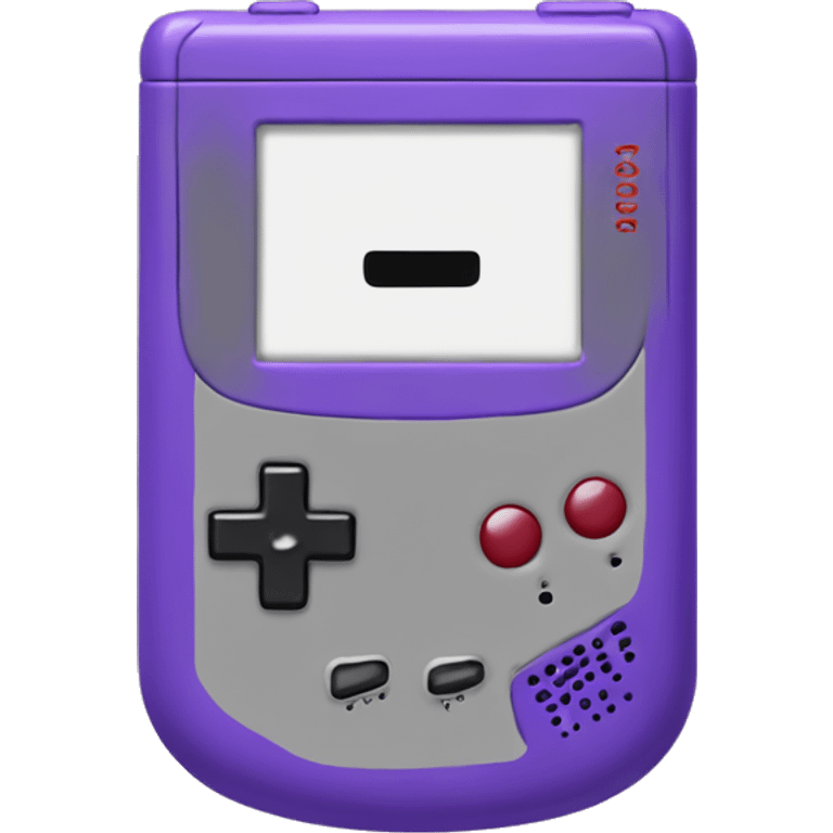 gameboy morada emoji