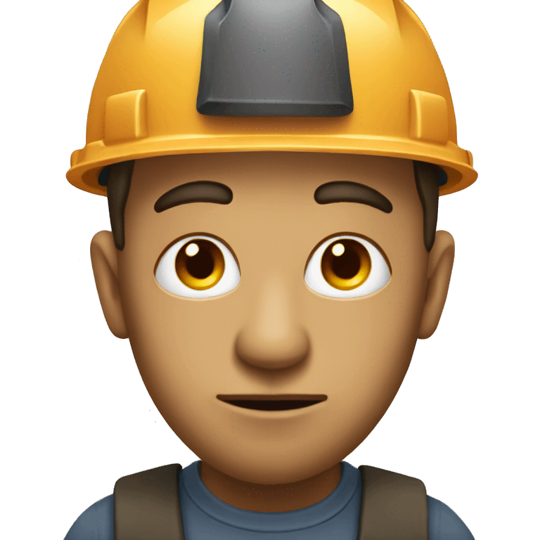 dirty-faced miner emoji