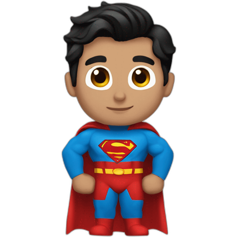 SUPERMAN hello emoji