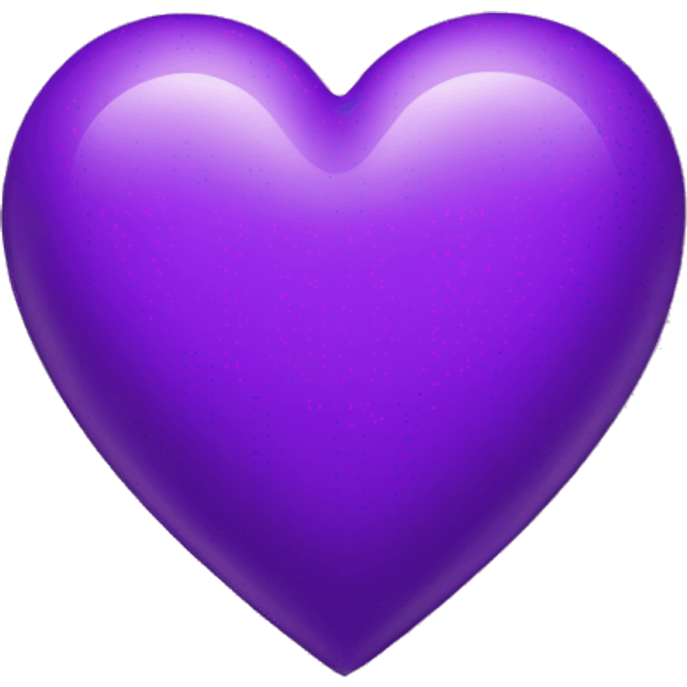 Purple heart  emoji