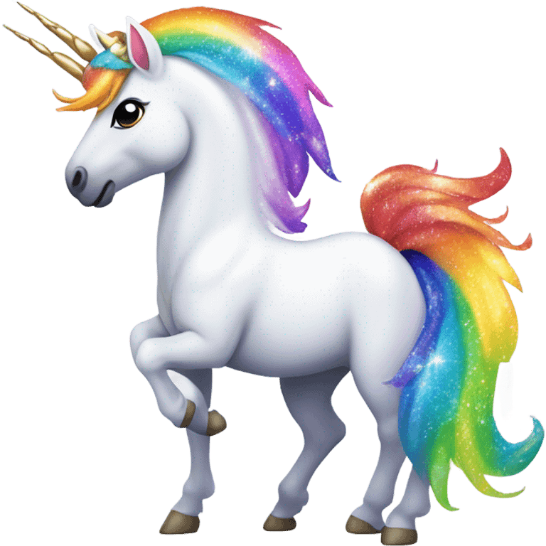 unicorn farting emoji