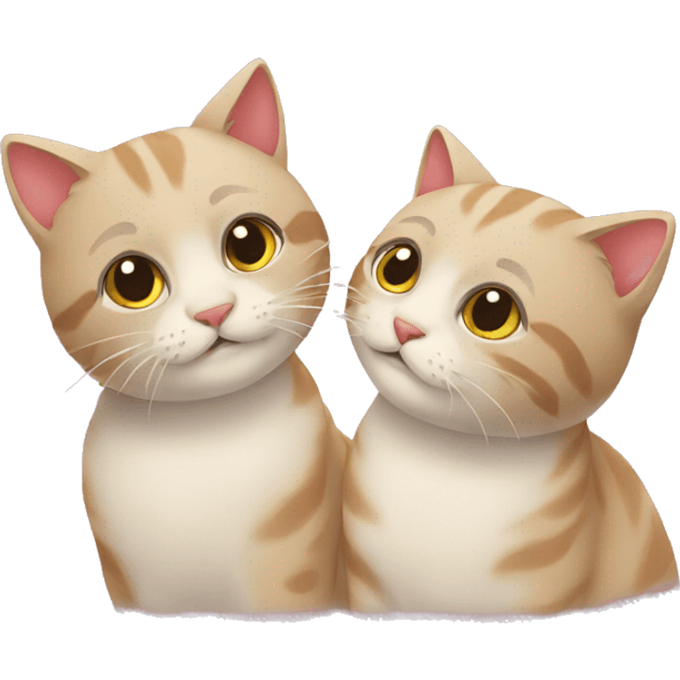 cats in love emoji