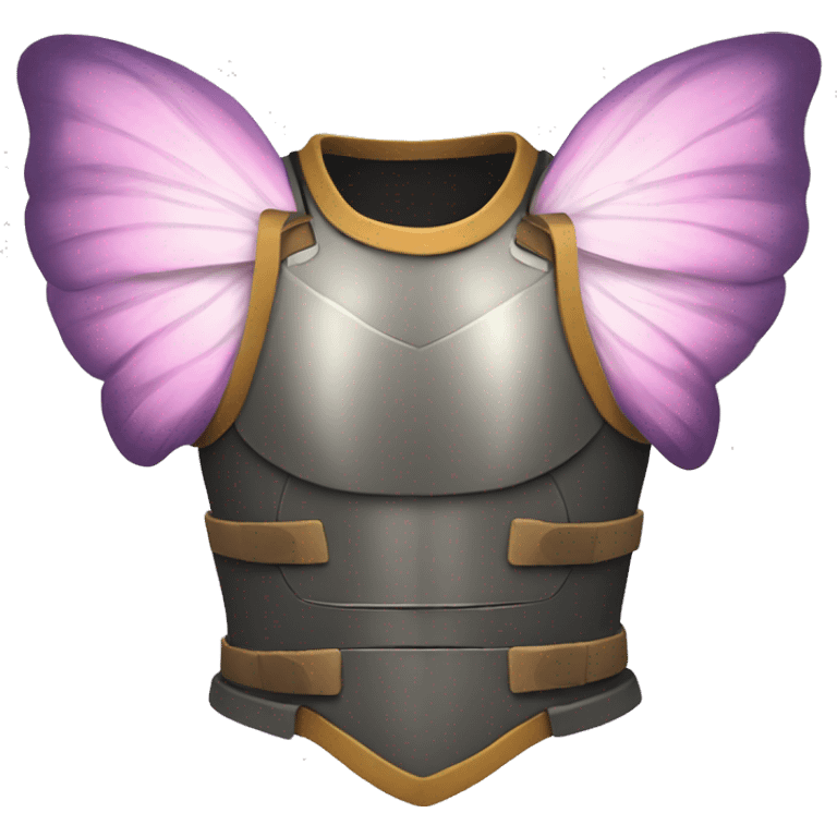 torso armor with butterfly wings emoji