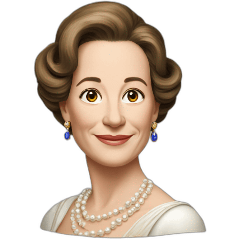 Ségolène Royal portrait épaules emoji