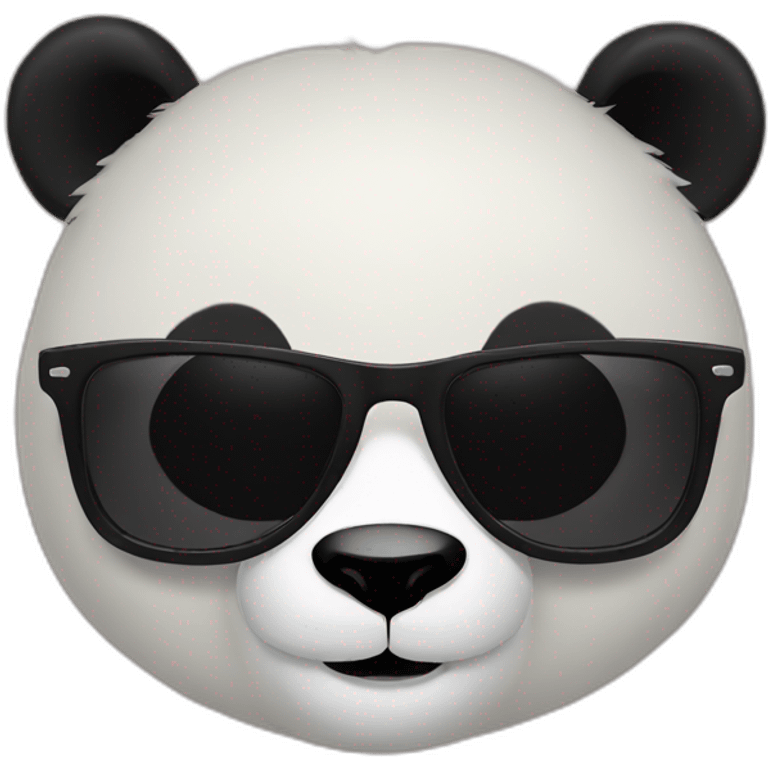 Panda sunglasses emoji