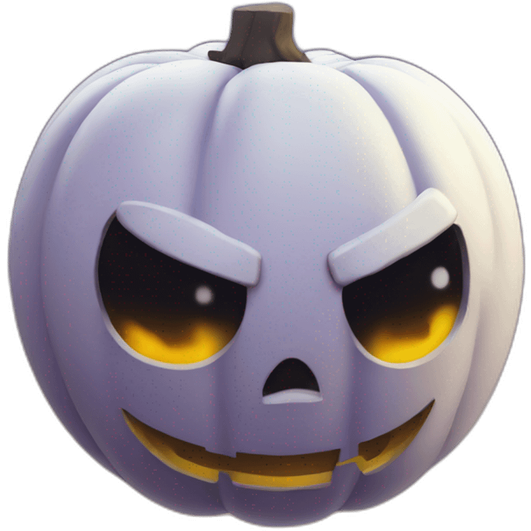 3d halloween themed flight emoji