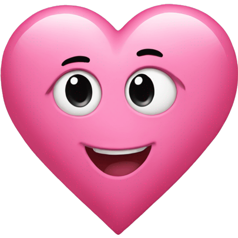 Pink heart emoji