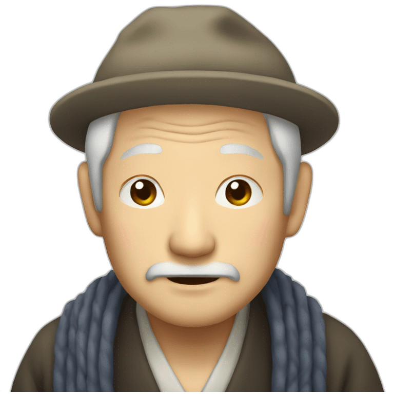 Japanese Old man emoji