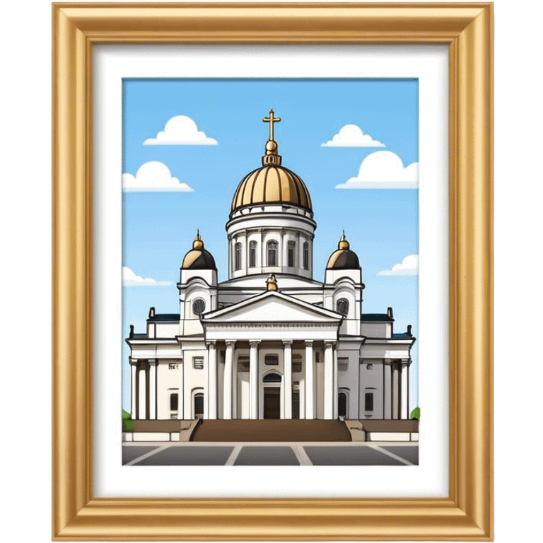 Helsinki cathedral  emoji