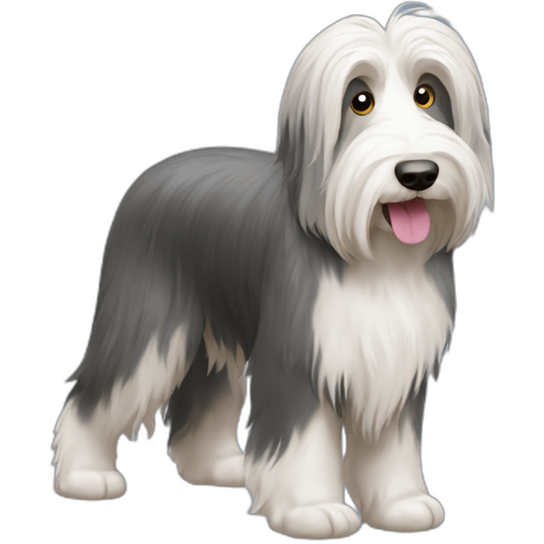 Bearded collie emoji