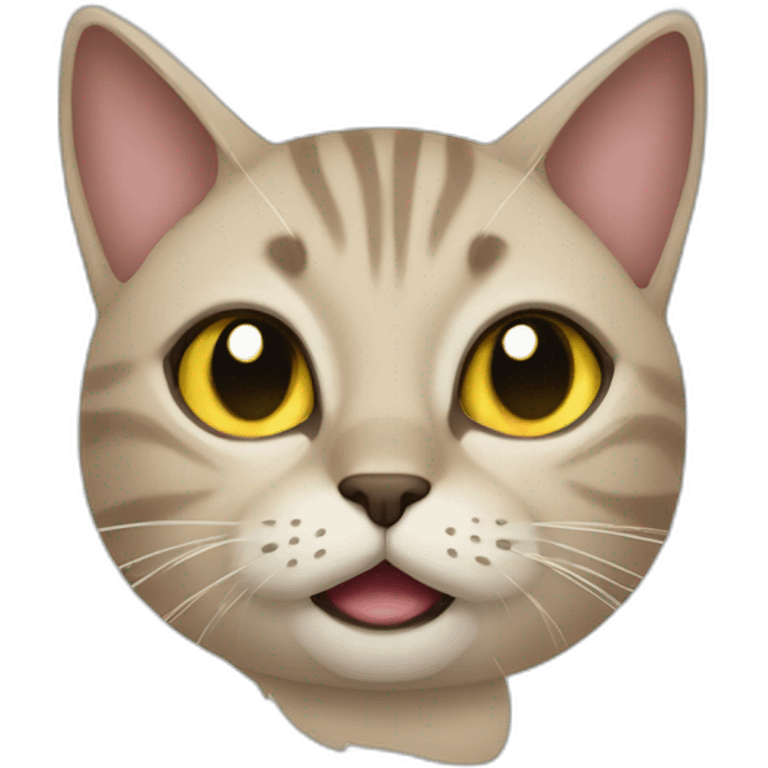 sarcastic cat emoji