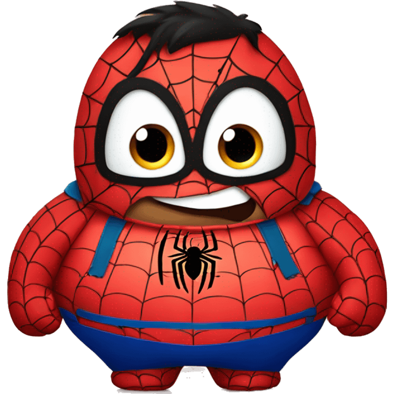 fat spiderman emoji