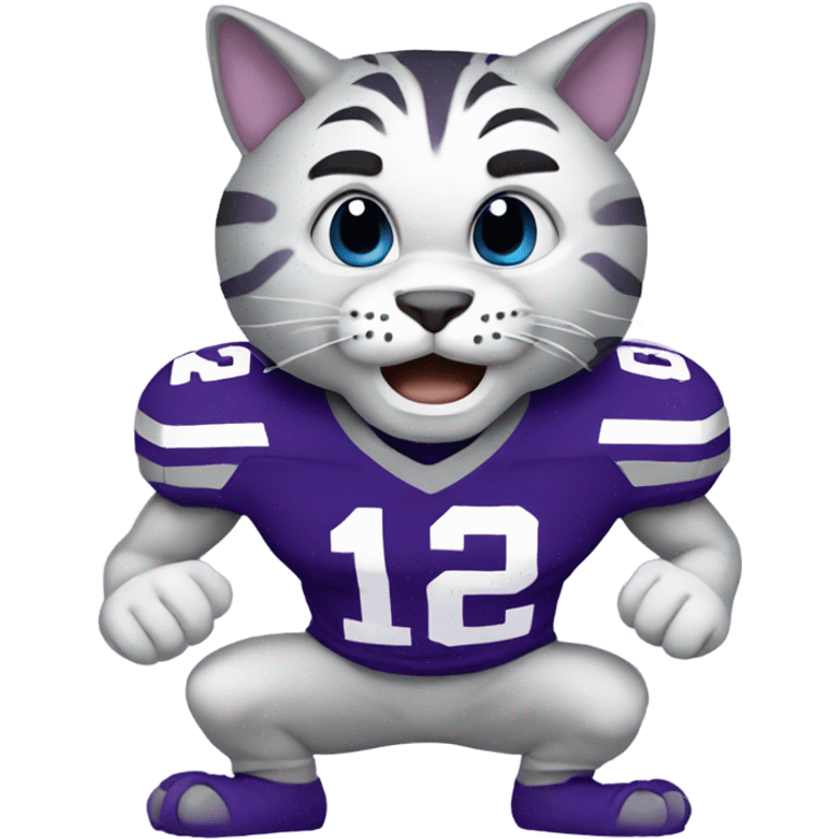 Kansas State Wildcat emoji