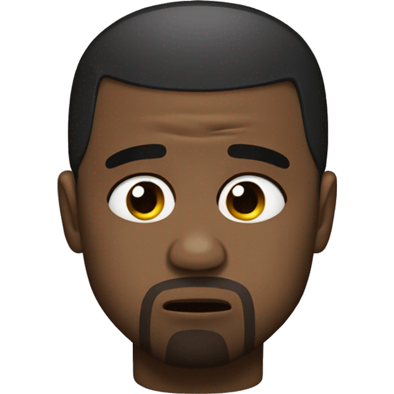 Kanye west crying with tears emoji